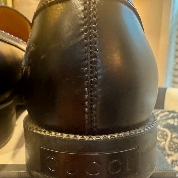 NiB Gucci Loafers with tassels and B/R/B detail in Black - Picture 9 of 13